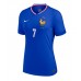 France Antoine Griezmann #7 Replica Home Shirt Ladies Euro 2024 Short Sleeve